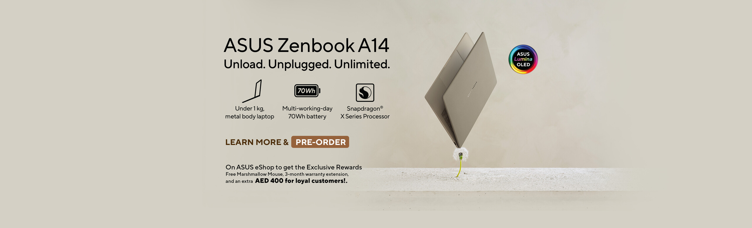 ASUS Zenbook A14 (UX3407)