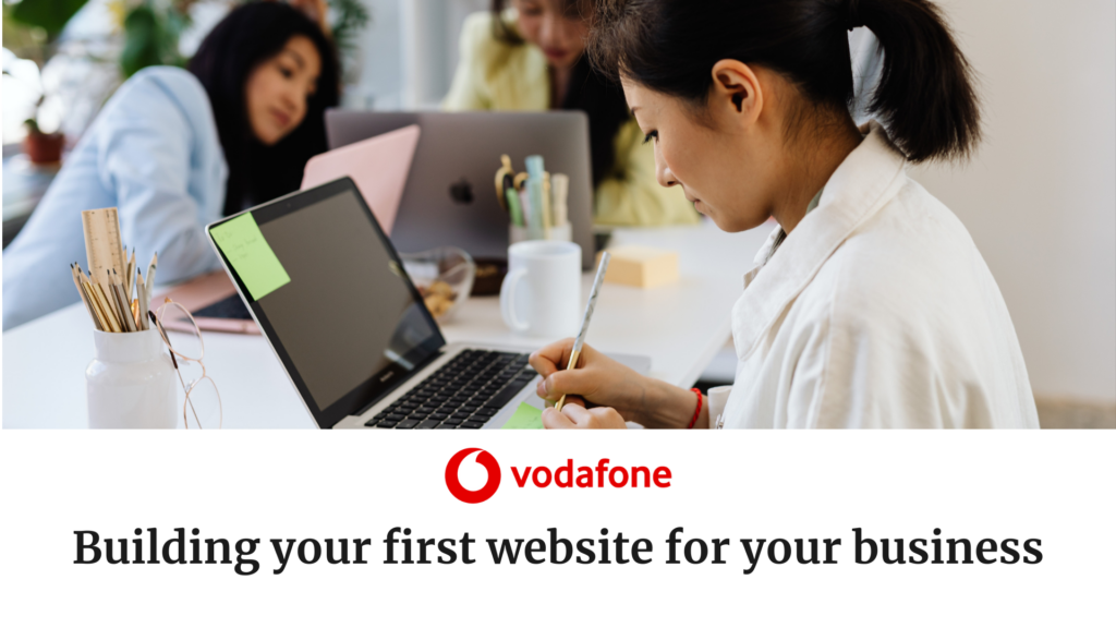 Building your first website for your business