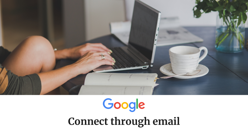 Connect through email