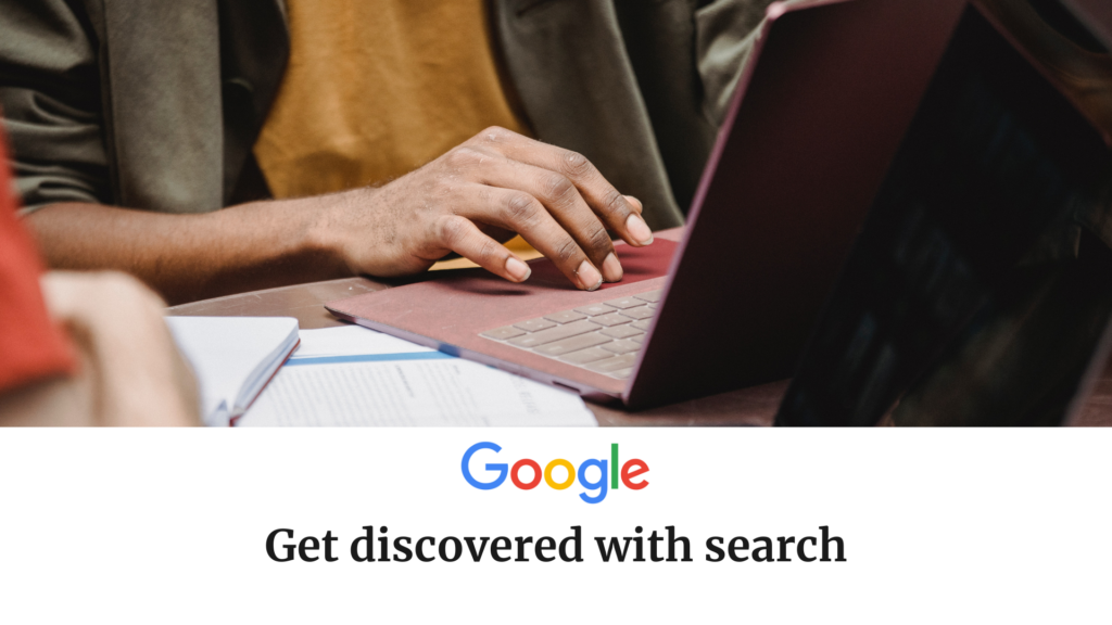 Get discovered with search
