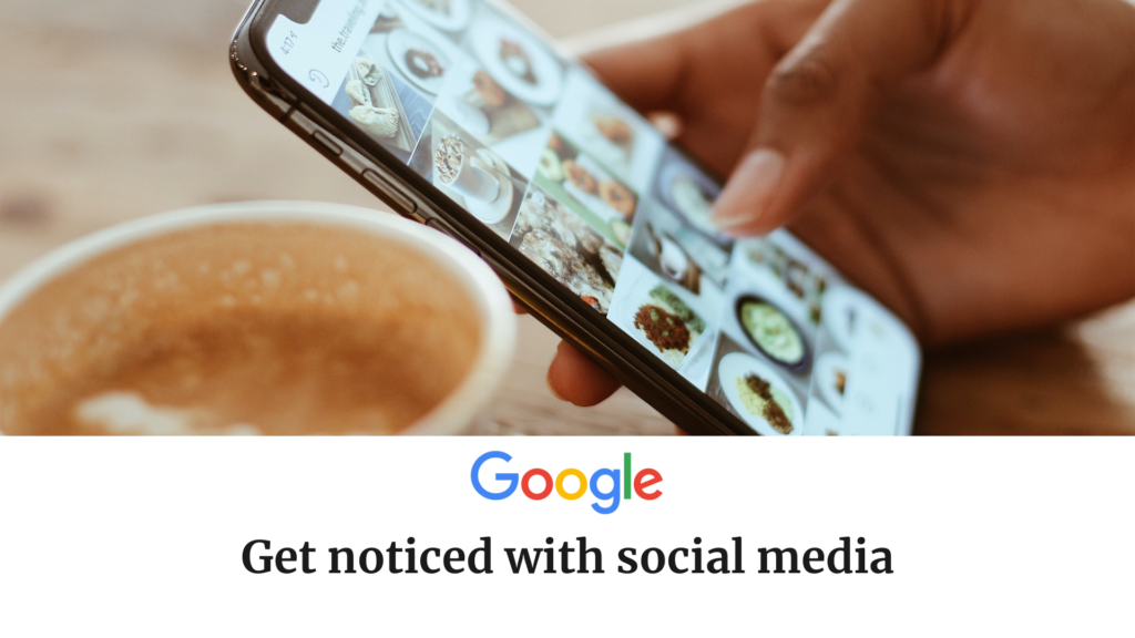 Get noticed with social media
